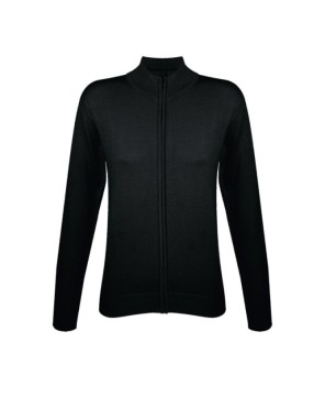 Chaqueta De Punto Mujer Con Cremallera