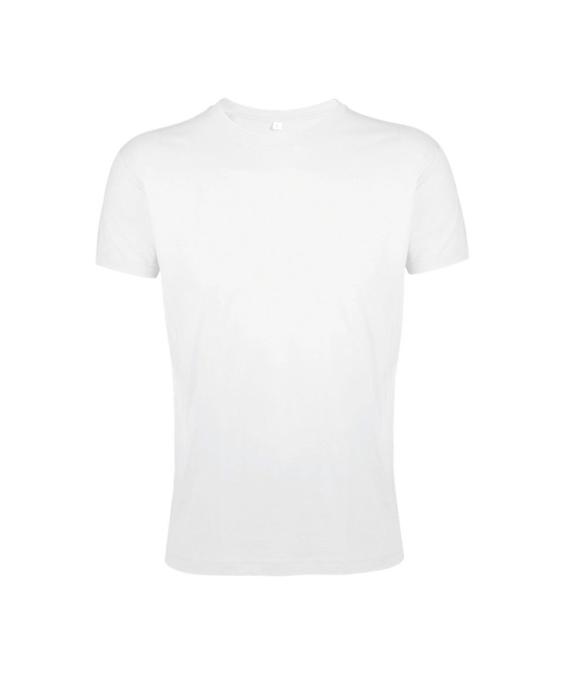 Camiseta Ajustada Hombre Cuello Redondo