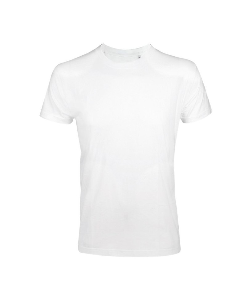 Camiseta Ajustada Hombre Cuello Redondo