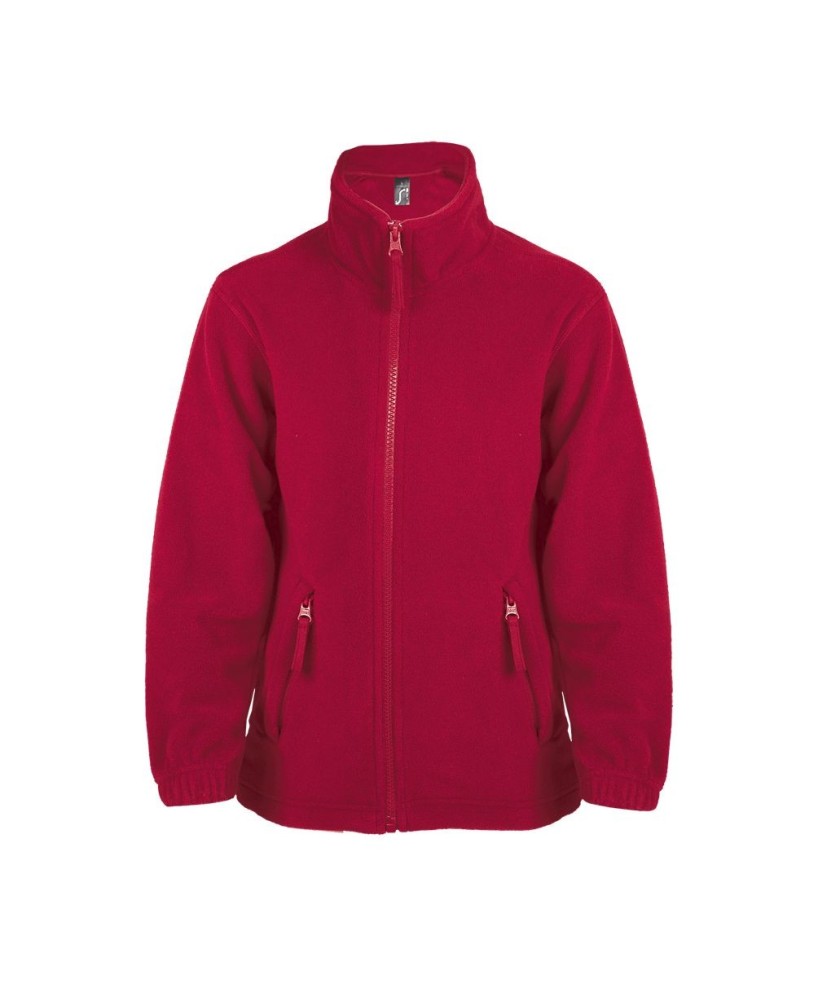 Chaqueta Polar Niño Con Cremallera