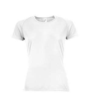 Camiseta De Mujer Mangas Raglán