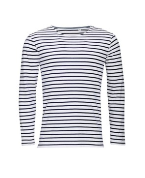 Camiseta Hombre Manga Larga A Rayas