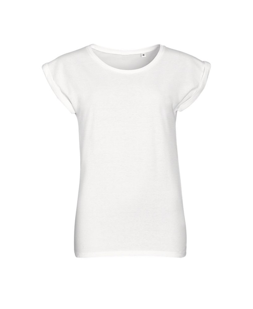 Camiseta Mujer Cuello Redondo