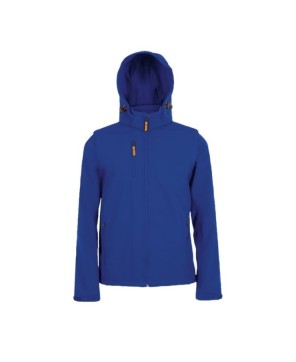 Chaqueta Softshell Con Capucha Y Mangas Extraibles
