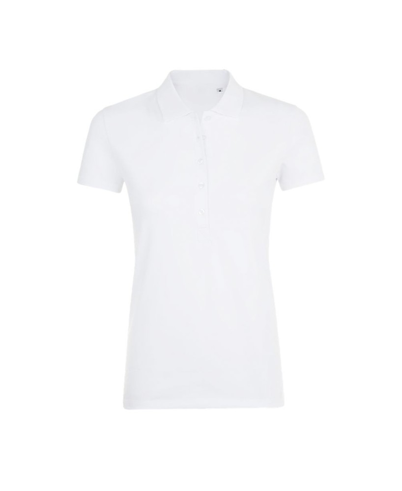 Polo Mujer Algodón - Elastano