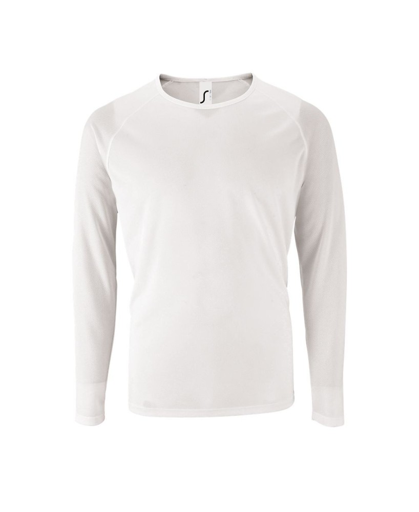 Camiseta De Deporte De Manga Larga De Hombre