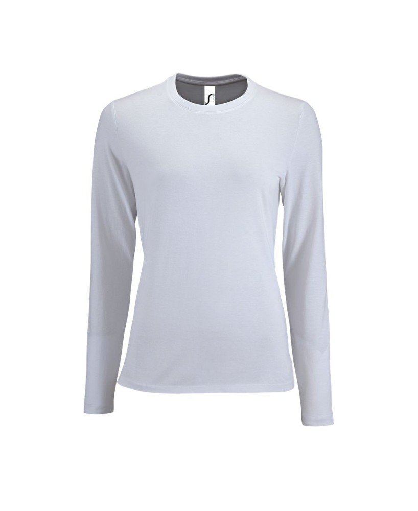 Camiseta De Manga Larga De Mujer