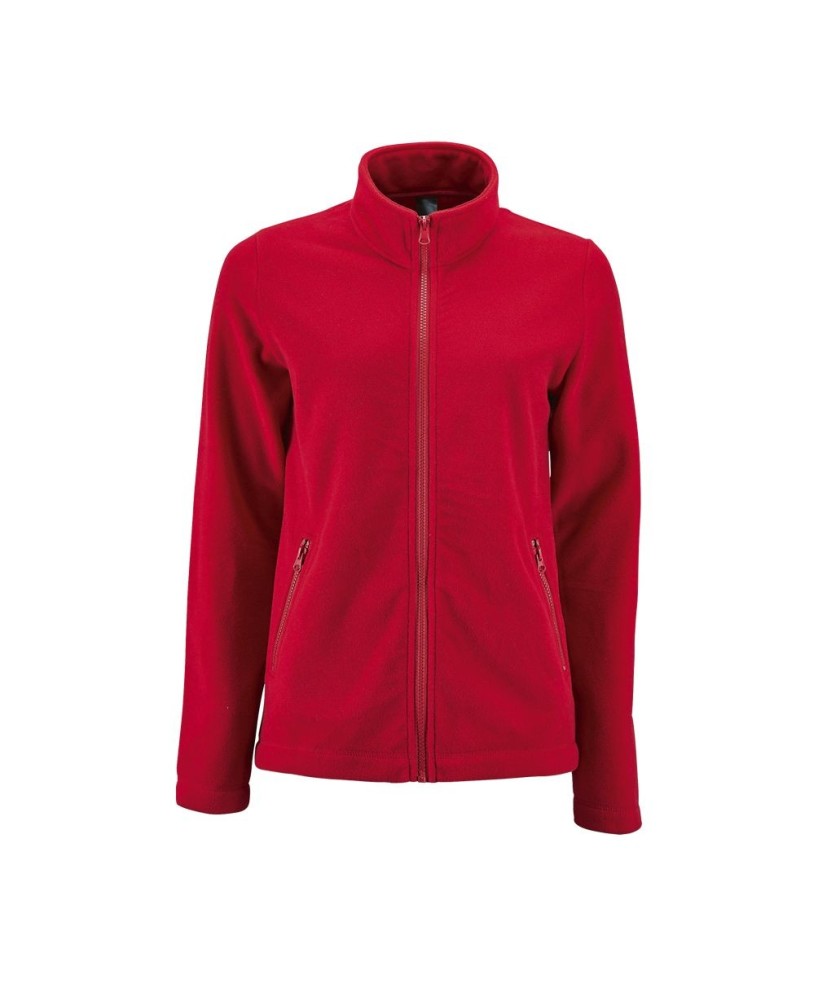 Chaqueta Polar Lisa De Mujer