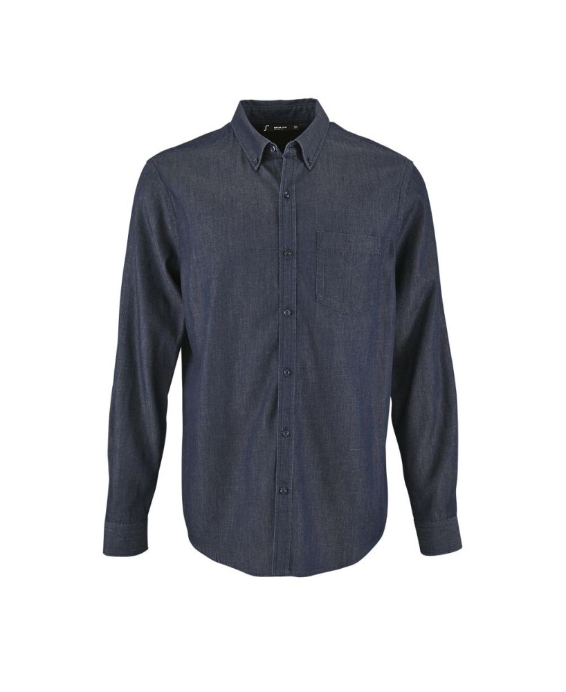 Camisa De Denim De Hombre