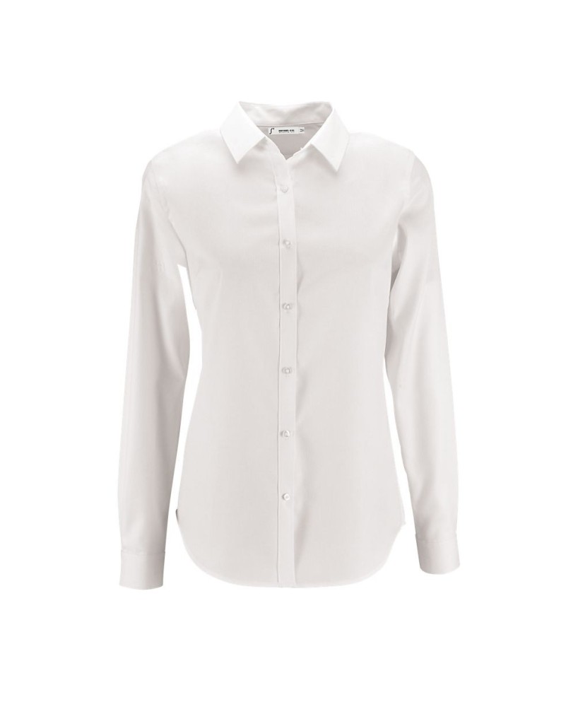 Camisa De Espiguilla De Mujer