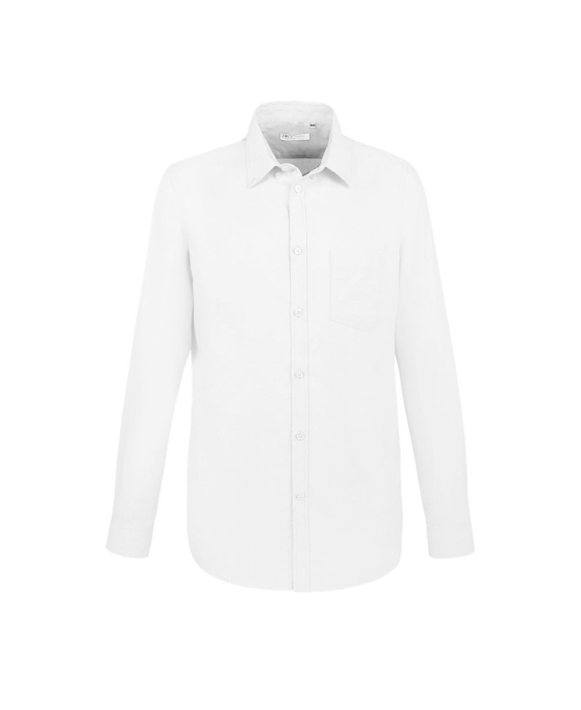 Camisa Hombre Manga Larga Bolsillo