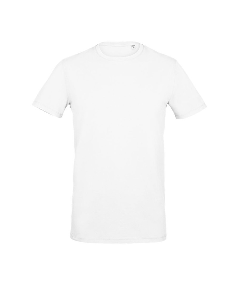 Camiseta Hombre Manga Corta Cuello Redondo