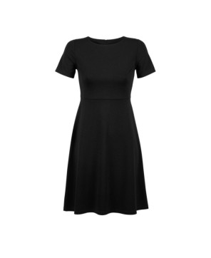 Vestido Midi Manga Corta