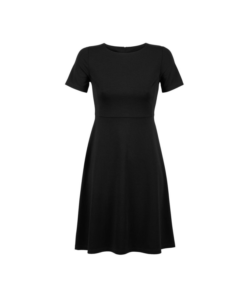 Vestido Midi Manga Corta