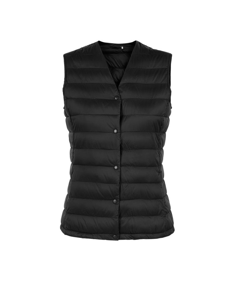 Chaleco Acolchado Ligero Para Mujer