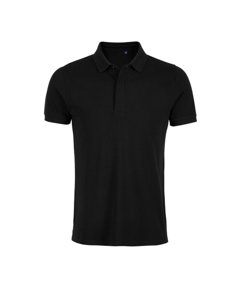 Polo Piqué Con Tapeta Oculta Para Homre
