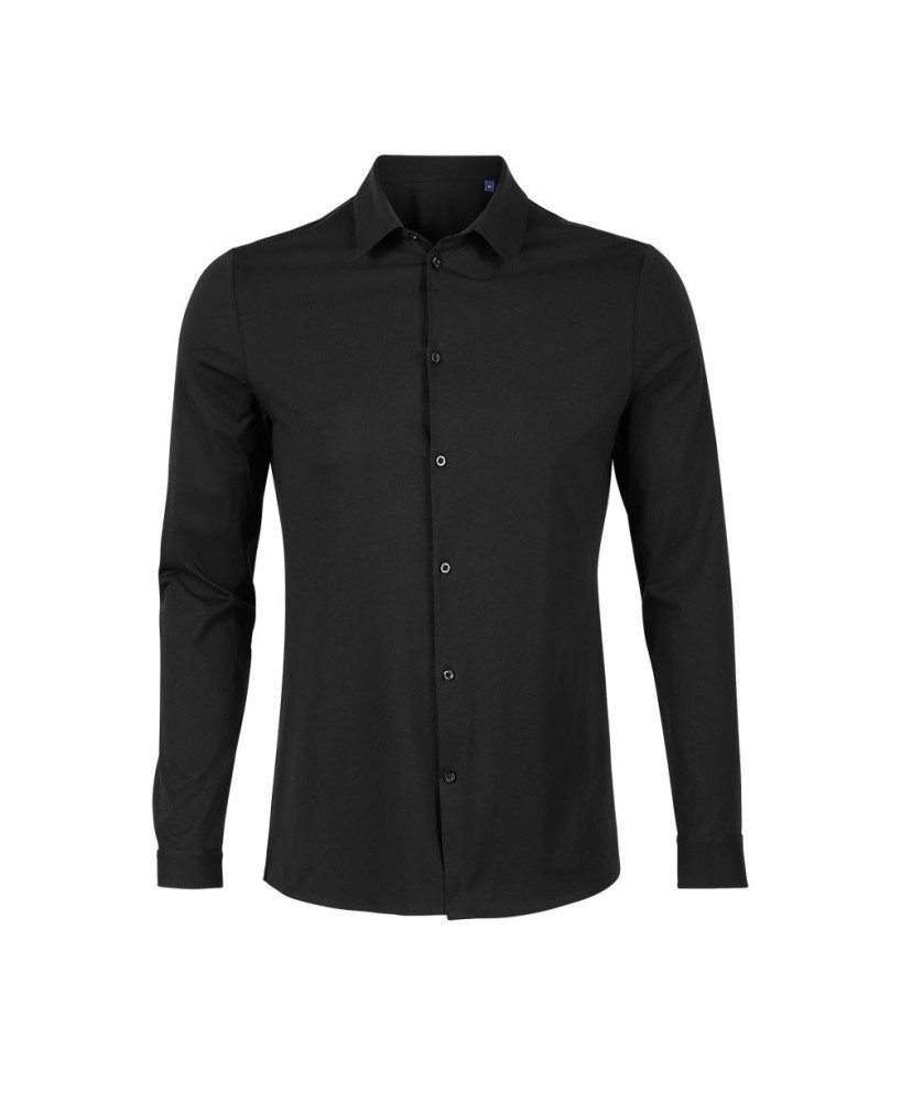 Camisa Para Hombre De Punto Liso Mercerizado