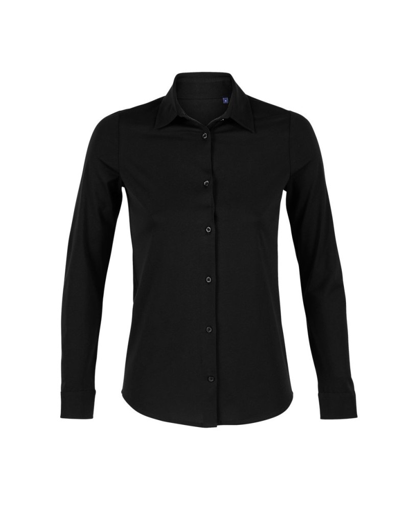 Camisa Para Mujer De Punto Liso Mercerizado