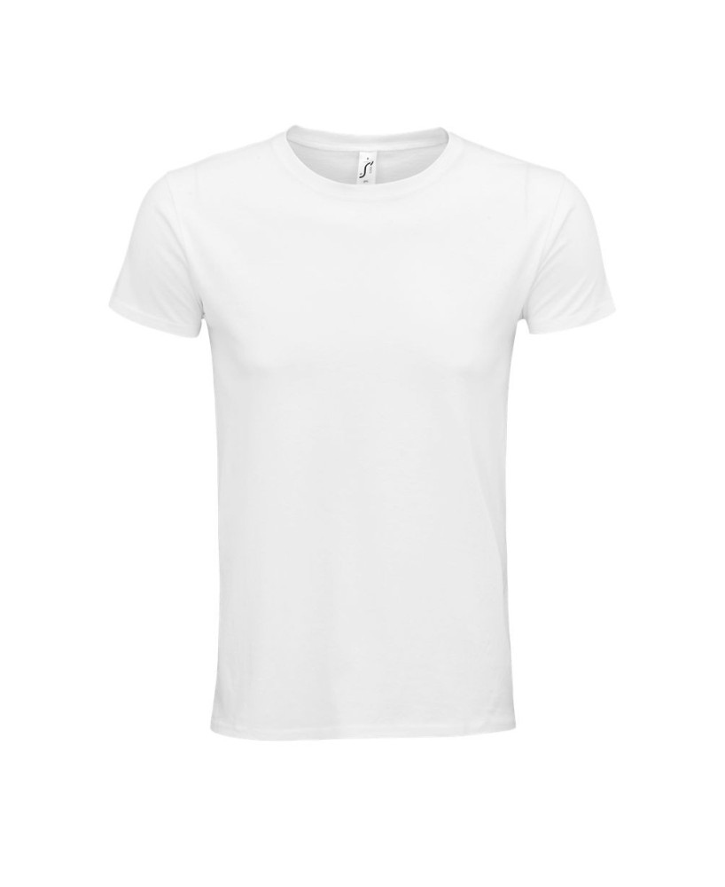 Camiseta Unisex De Punto Liso Y Cuello Redondo