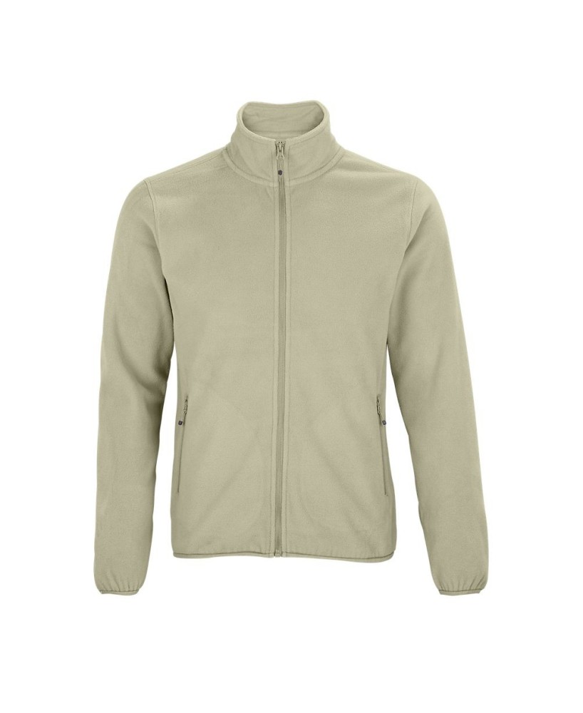 Chaqueta De Microfibra Con Cremallera Hombre