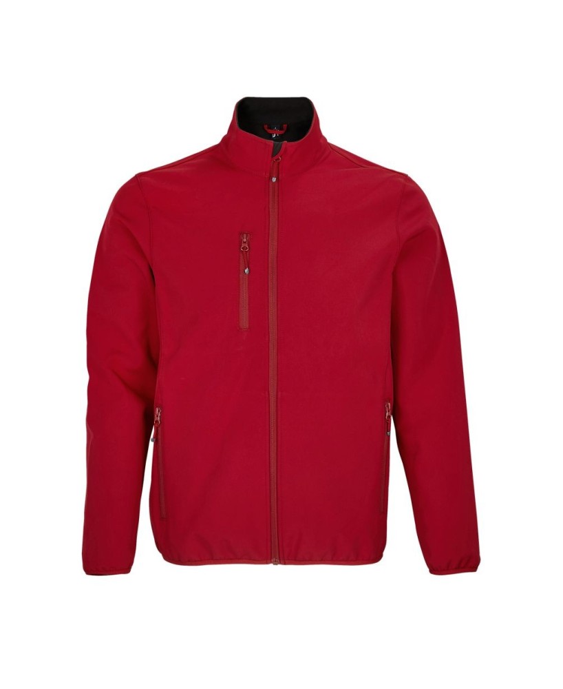 Chaqueta Softhsell Con Cremallera Hombre