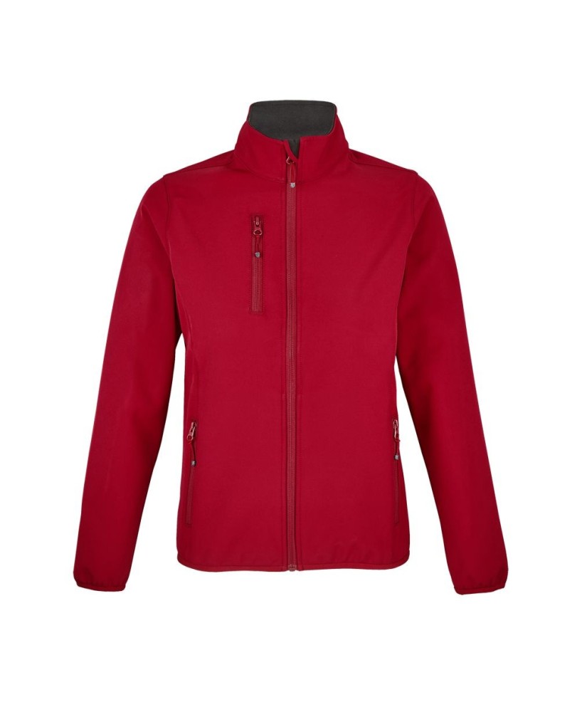 Chaqueta Softhsell Con Cremallera Mujer