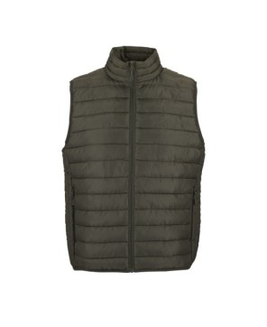 Chaqueta Larga Sin Mangas Para Hombre