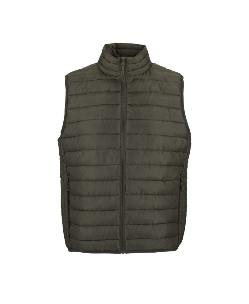 Chaqueta Larga Sin Mangas Para Hombre