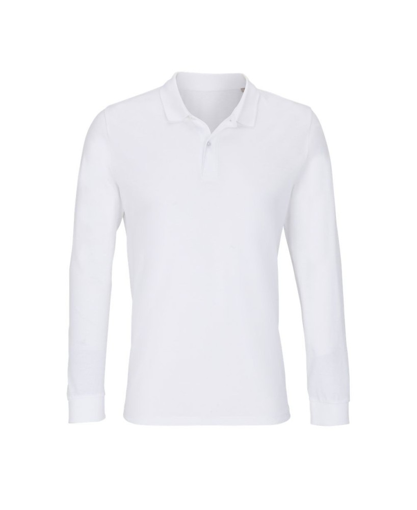 Polo Unisex Con Manga Larga