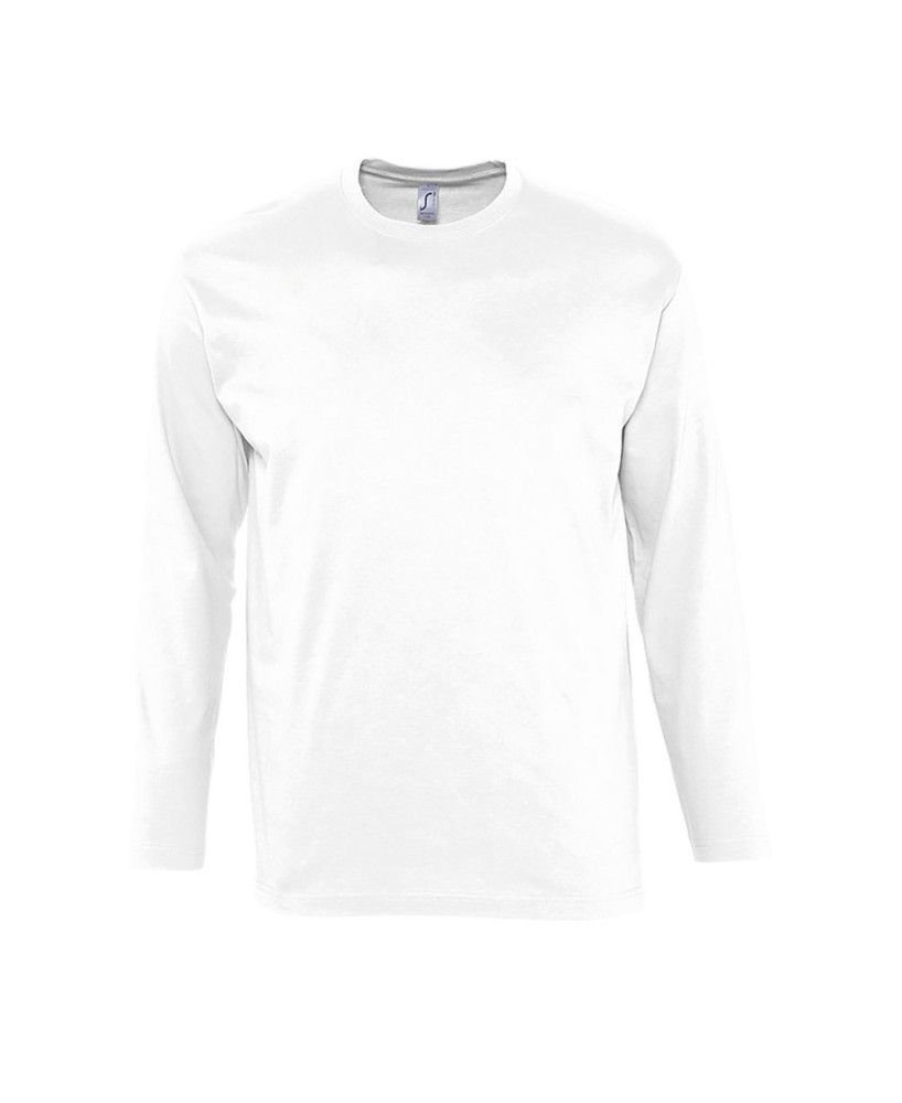 Camiseta Hombre Cuello Redondo Manga Larga