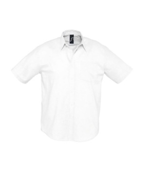 Camisa Oxford Hombre Manga Corta