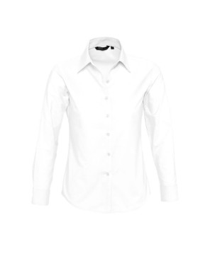 Camisa Oxford Mujer Manga Larga