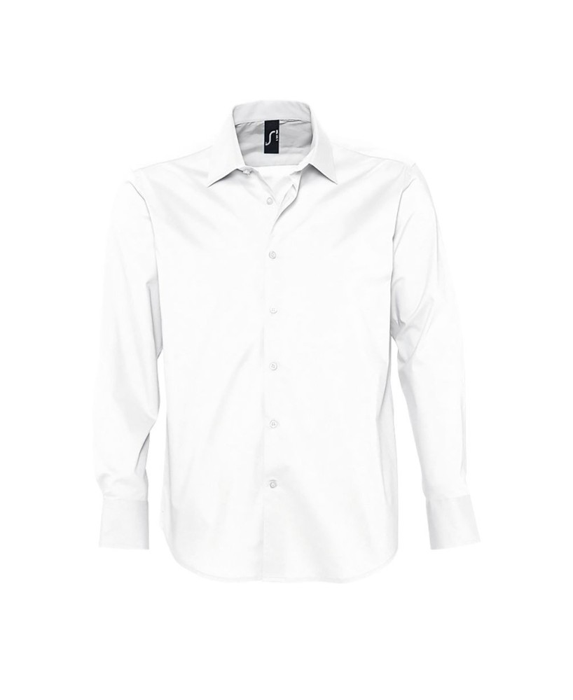 Camisa Hombre Strech Manga Larga