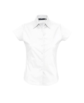 Camisa Strech Mujer Manga Corta