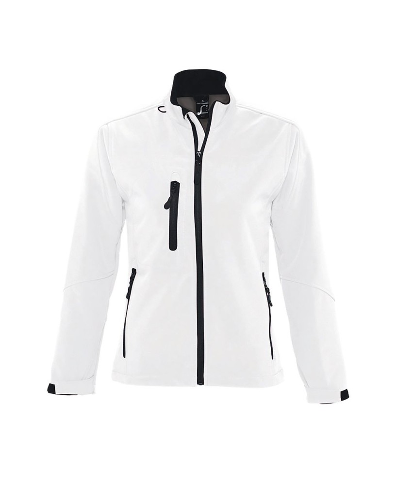 Chaqueta Softshell De Mujer Con Cremallera