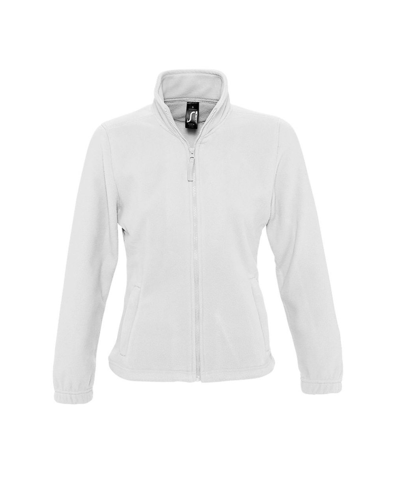 Chaqueta Polar Mujer Con Cremallera