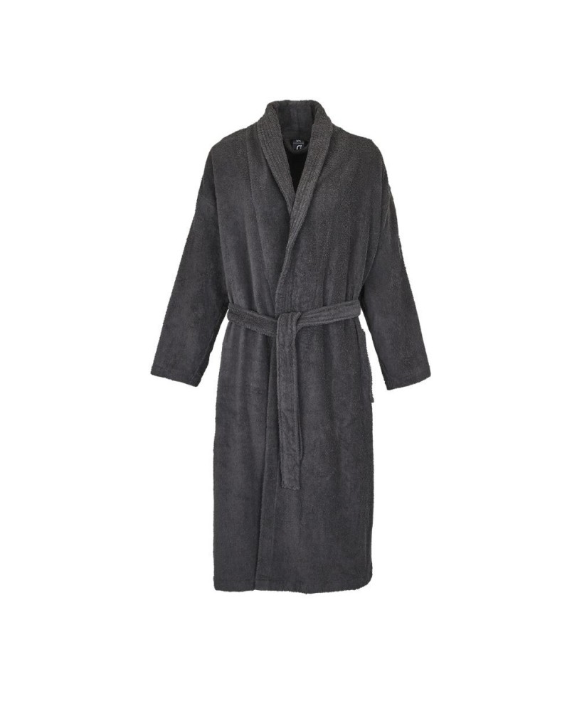 Albornoz De Baño Con Cuello Kimono