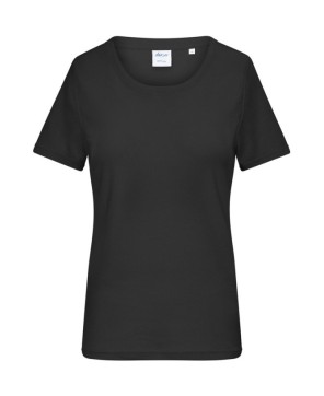 Camiseta en suave canalé