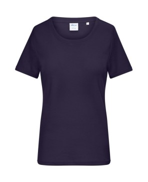 Camiseta en suave canalé