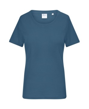 Camiseta en suave canalé