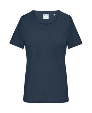 Camiseta en suave canalé
