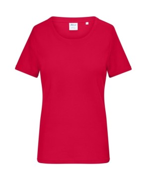 Camiseta en suave canalé