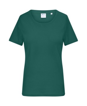 Camiseta en suave canalé