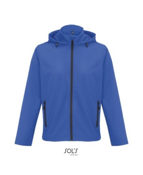 Chaqueta Softshell Hombre Con Capucha