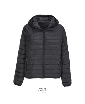 Chaqueta Acolchada Ligera Mujer Con Capucha
