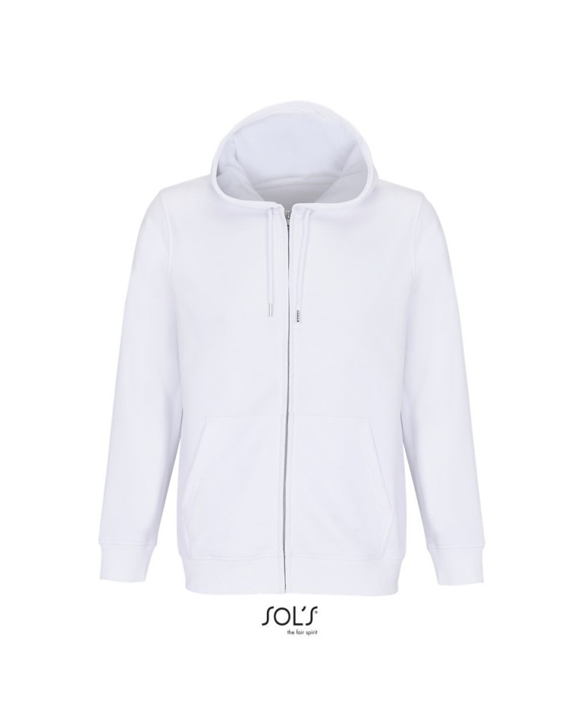 Sudadera Unisex Con Cremallera Y Capucha