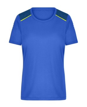 Camiseta de running para mujer GRS (azul pavo real)