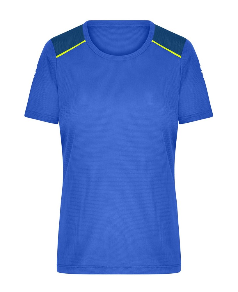 Camiseta de running para mujer GRS (azul pavo real)