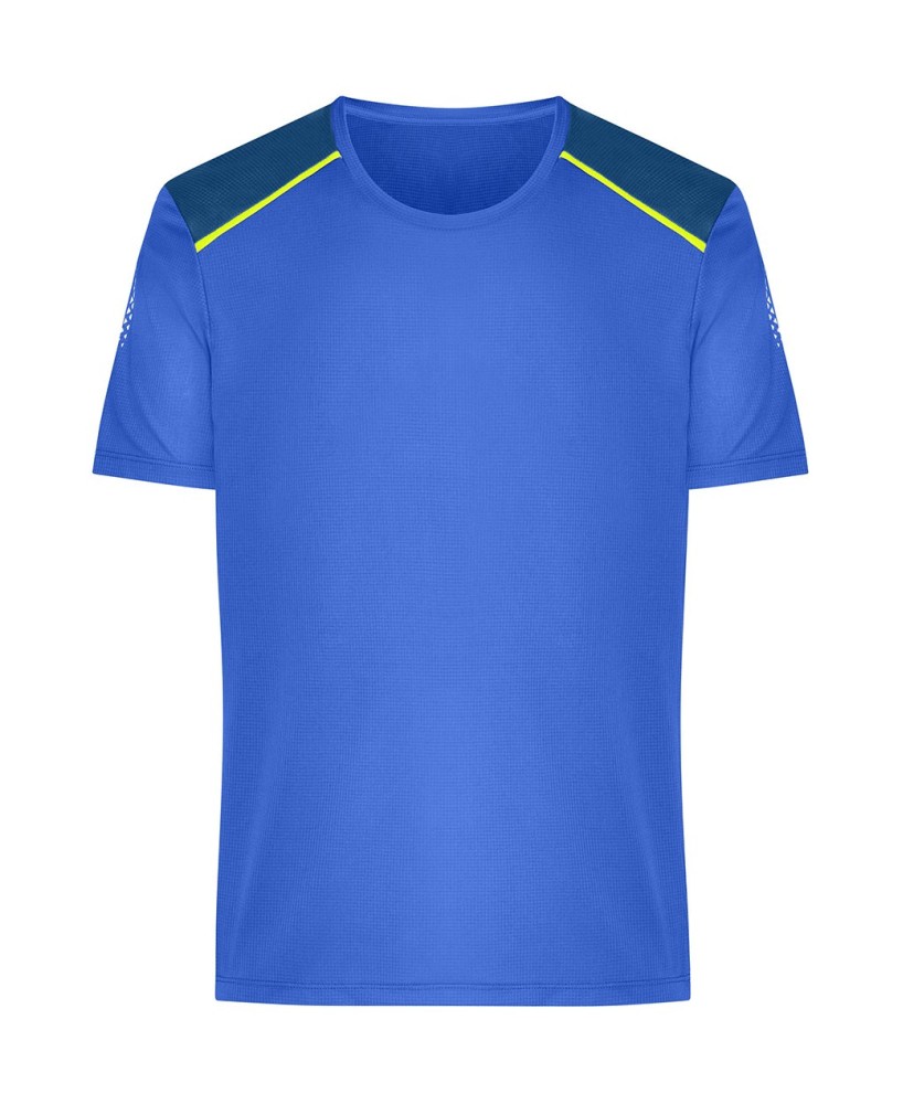 Camiseta de running para mujer GRS (azul pavo real)