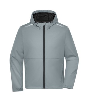 Chaqueta softshell de 3 capas fabricada en poliéster reciclado para actividades Chaqueta softshell de 3 capas fabricada en polié